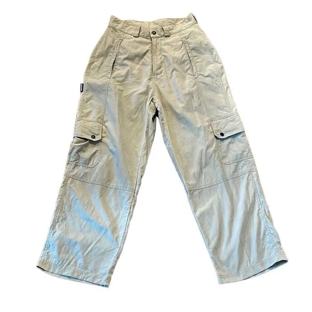 Burton pipe womens green cargo pants size small